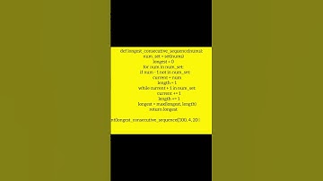 Find the Longest Consecutive Sequence in an Unsorted Array