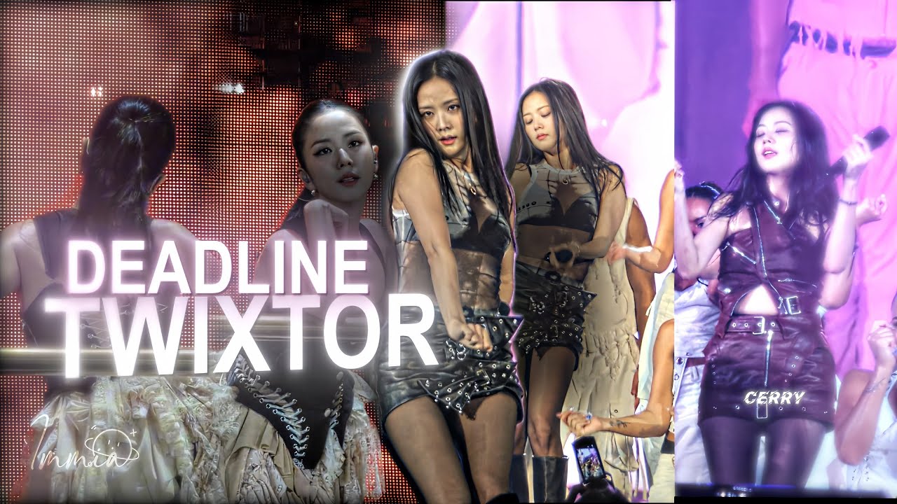 JISOO DEADLINE IN ASIA TWIXTOR 4K / JISOO IN BANGKOK TWIXTOR / JISOO SOLO STAGE TWIXTOR