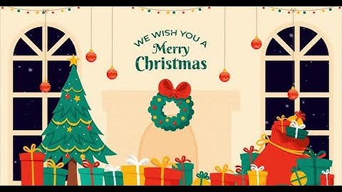 Merry Christmas 2024 Wish | Motion Graphics template - Envato elements