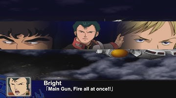 [ENG Sub]Super Robot Wars Z - Argama Attacks | スパロボZ - アーガマ 全武装