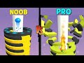 3D Stack Ball Crash Platforms Gameplay #gaming #viralvideo #trending