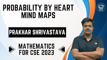 PROBABILITY BY HEART | Mind maps | Mathematics for CSE 2023 | Prakhar Shrivastava #gate_2023