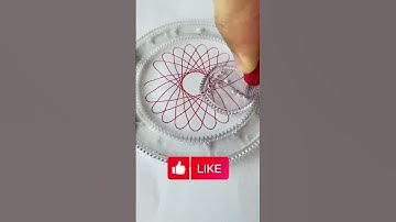 ⭕⭕⭕Beautiful #spirograph #asmr #spirographshr #satisfying #pattern #viral #usa #shorts #rihanna
