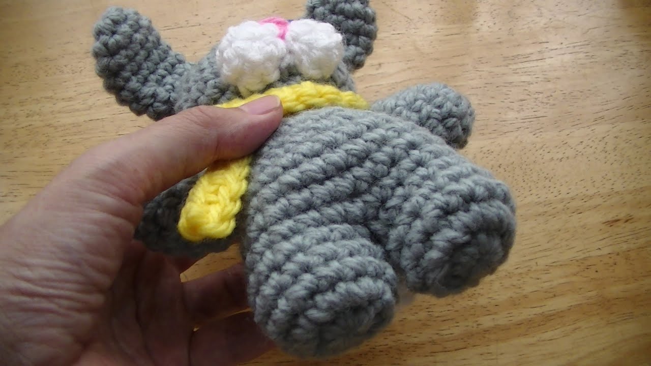 13 作るポッチャリうさぎの編みぐるみ足 Leg Of Rabbit ５ １ Youtube