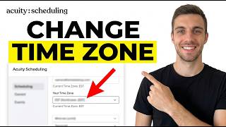 How to Change Time Zone on Acuity Scheduling (Full Tutorial)