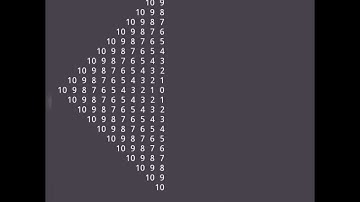 number pyramid in c programming #shortvideo #coding ##programming