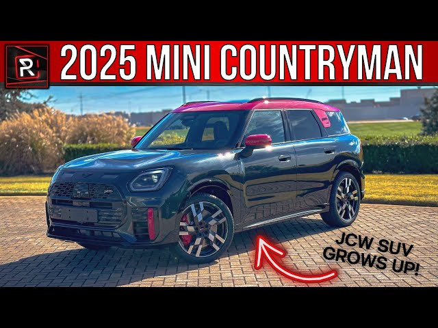 2025 Mini Countryman Debuted - 300+bhp, AWD Standard, Biggest Mini Yet