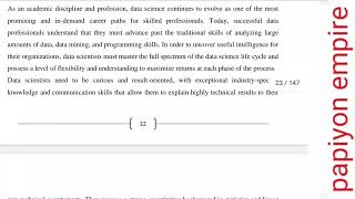 Introduction to emerging technology                Chapter  two : Data Science              part  1