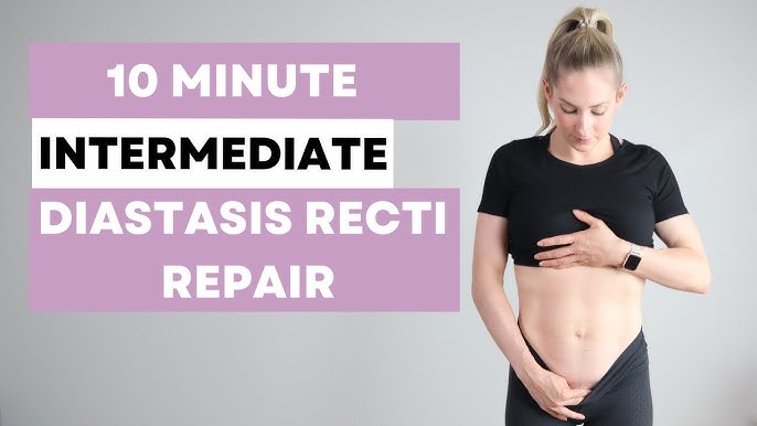 Diastasis Recti Repair Workout - BEGINNER - heal + strengthen your core  postpartum 