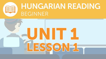 Hungarian Reading for Beginners - What Does that Hungarian Signal Say?