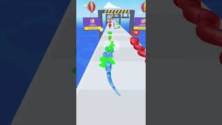 Bada Snake Bana Diya 😱 | Snake Run 3D #shorts #gaming #gameplay #funnygame #snakerun