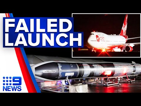 First UK space launch collapses as rocket fails to reach orbit | 9 News Australia