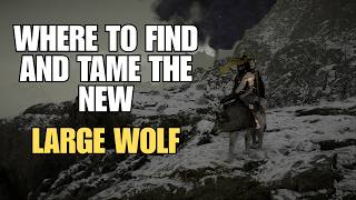 Crimson Desert - How To Get New LARGE WOLF MOUNT! - Full Location & Taming Guide