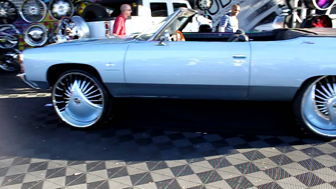 Sema 2011 Spinner spinning rims moon shape YouTube