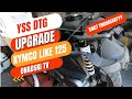 Yss dtg upgrade  for kymco like 125  onadski tv