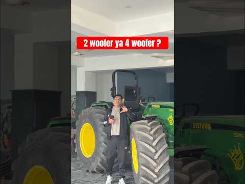 2 woofer ya 4 woofer ? #anoopchahal