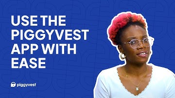 Navigate Your Piggyvest App From The Homepage With Ease!