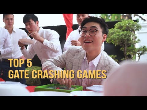 Top 5 Gate Crashing Games in Chinese Weddings