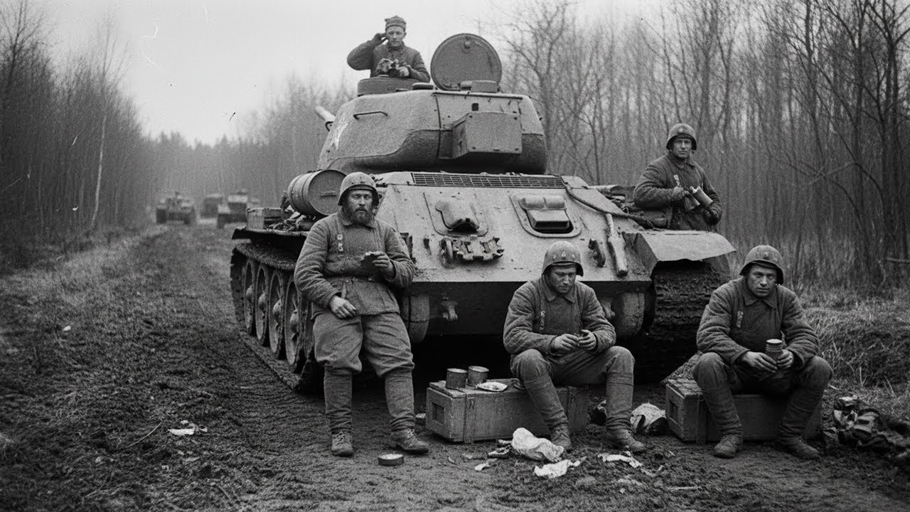 Jak sovětští tankisté jedli, spali a bojovali 72 hodin bez přestávky