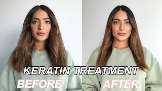 GETTING A KERATIN HAIR TREATMENT DONE | My Hair Transformation 💇🏻‍♀️