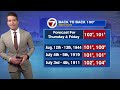 Full forecast with Meteorologist Josh Wurster, July 2, 4 p.m.