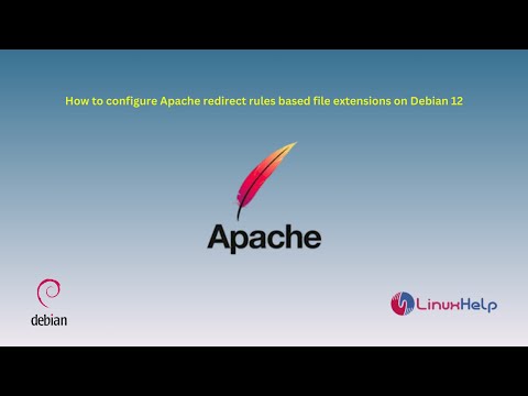 How to configure Apache redirect rules-based file extension on Debian 12