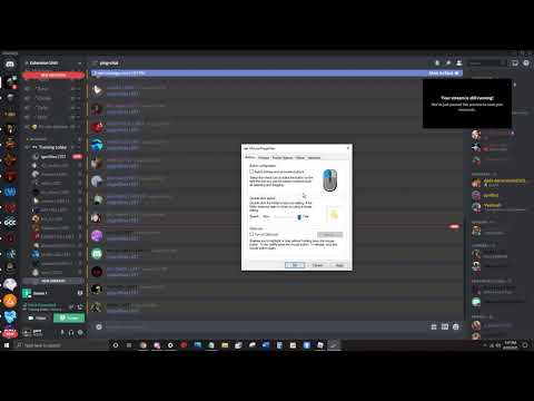 do your settings right