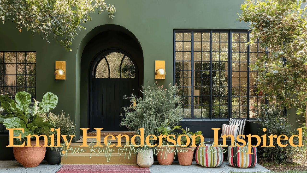 Emily Henderson Inspired : Green Really Attracts Attention Electric Cool Designed For One Of Friend