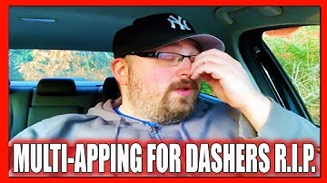 DoorDash FINALLY DID IT? We Wave GOODBYE to Multi-Apping For Dashers??? (New Pause Restrictions)