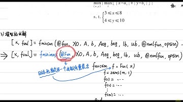 24 15规划模型最大最小化模型 【Matlab数学建模教程165讲】附课件