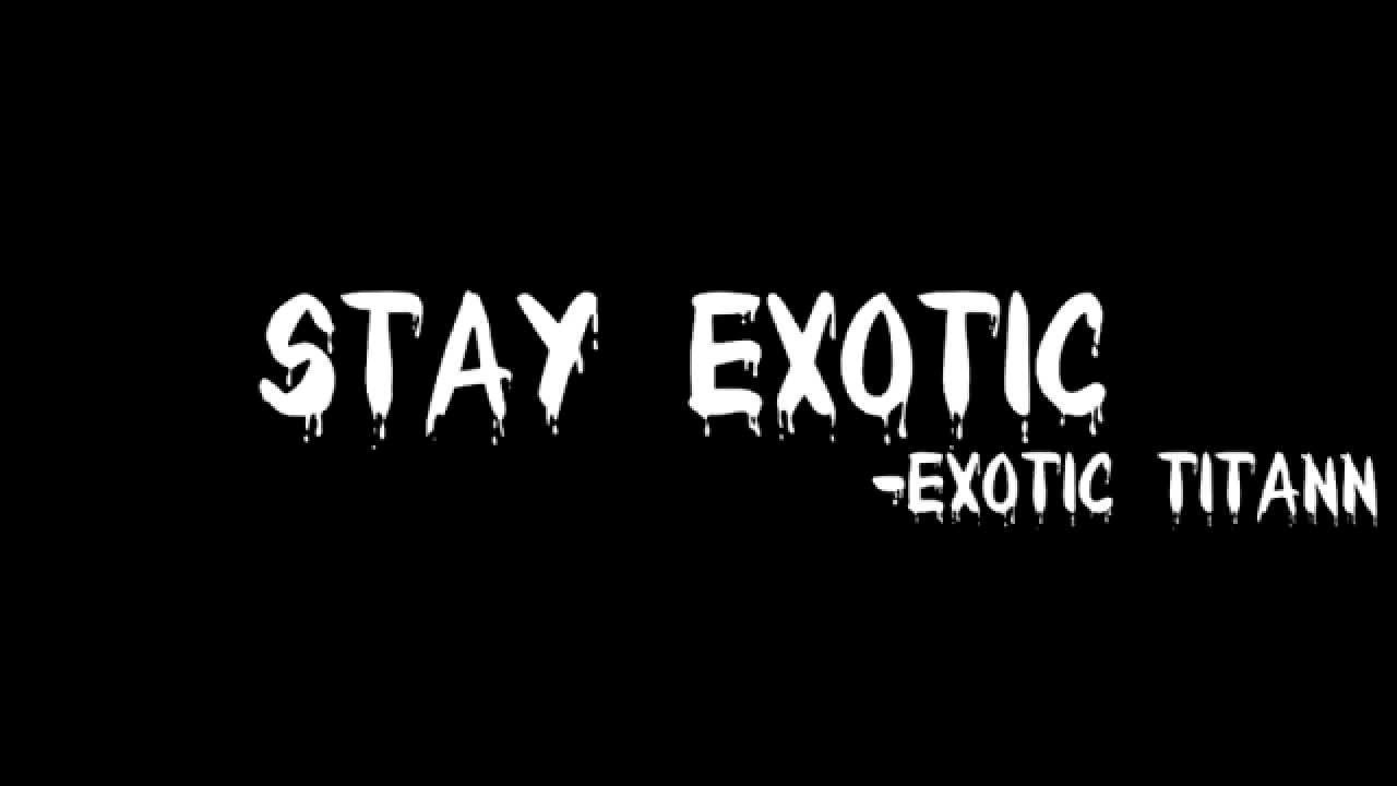 Exotic Clan Intro - YouTube