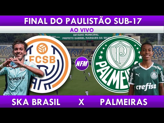 Palmeiras volta a golear o Ska Brasil e é campeão Paulista Sub-17 - PTD