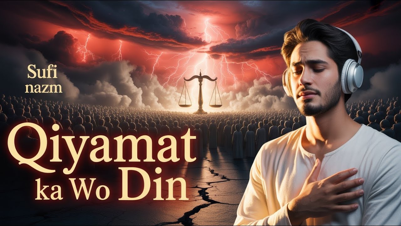 Kayamat Ka Wo Din(قیامت کا دن) | Emotional Islamic Sufi Nazm | Aakhirat Ki Yaad