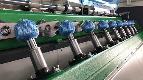 10 Heads PP Raffia yarn ball winder machine Nancy Whatsapp +86 188 5386 9092