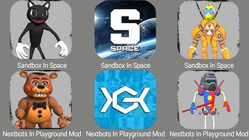 Nextbots In Playground Mod New Update Skibidi Toilet,Sandbox In Space Gameplay