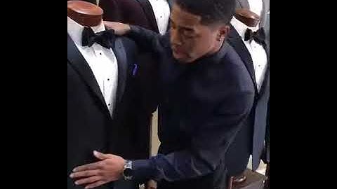 The difference between a tuxedo and a suit