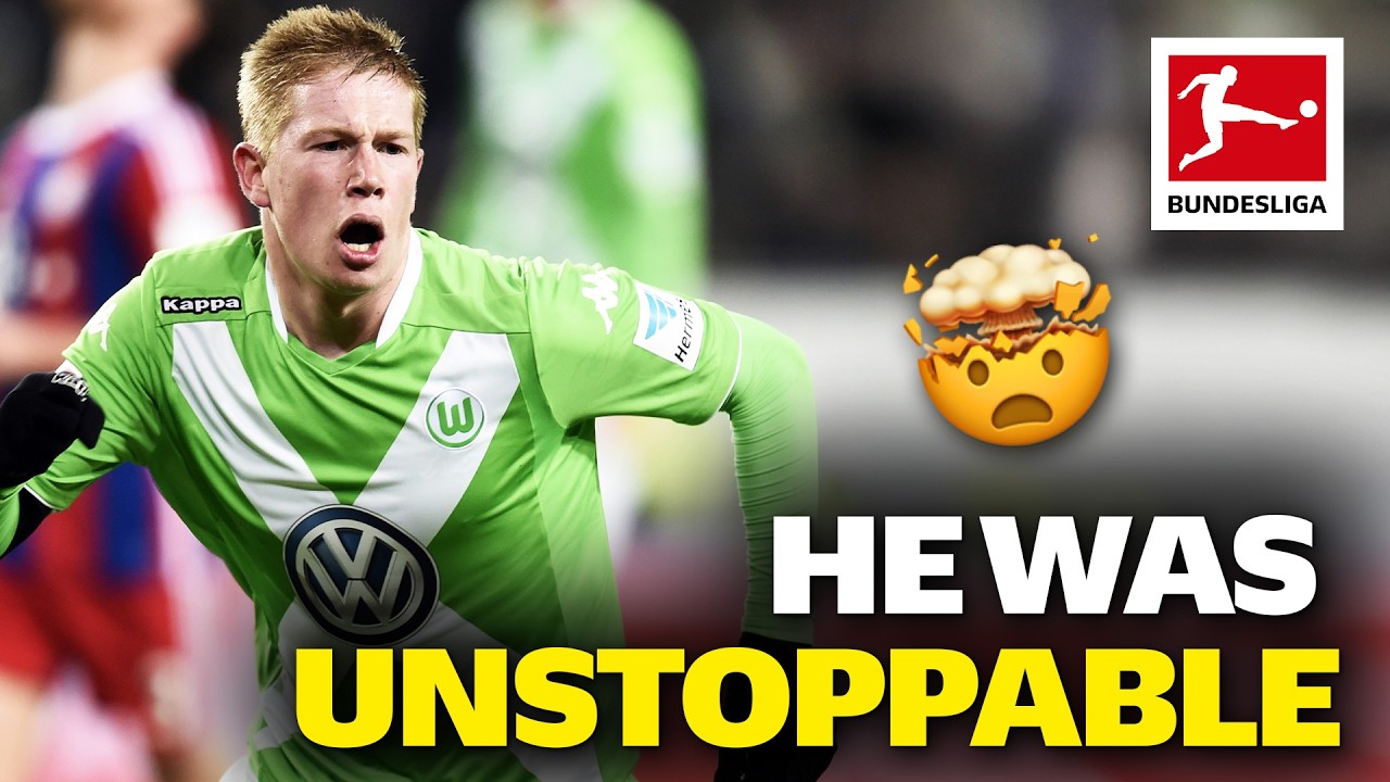 Kevin De Bruyne In The Bundesliga I The Birth of a LEGEND 🐐