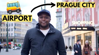 3 Ways to Get From Prague Airport to Prague City Center Without Being TRICKED 🛑 screenshot 1