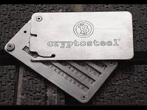 CDC #BTC Review Cryptosteel (Backup Seed)