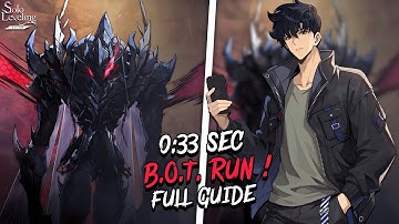 BERU (0:33) - Battlefield Of Time S14 ! F2P Run & Guide ! SOLO LEVELING ARISE