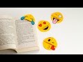 How to Make Easy Emoji Corner Bookmarks