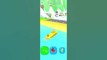 shape-shifting funny race gameplay on android level 176 #shorts