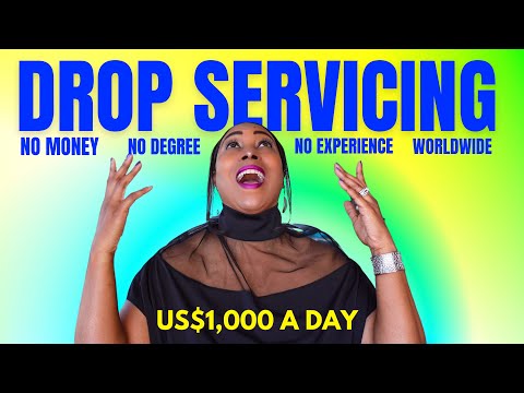 Drop Servicing for beginners is the focus of this video where I explain a drop service in business and ways that you can make money online with the drop service in step-by-step in the form...