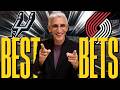 Spurs vs Trail Blazers GAME 4 BEST Bets | Sunday NBA Playoffs Picks