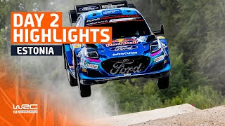 Day 2 Highlights | WRC Rally Estonia 2023