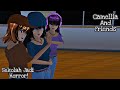 Camellia and friends nginap  berburu hantu di sekolah  sakura school simulator drama