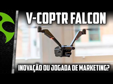 V-Coptr Falcon Drone com 2 motores: INOVAÇÃO ou JOGADA de MARKETING?