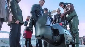 Final demonstration of Biomimetic Underwater Vehicles no. 1 & 2