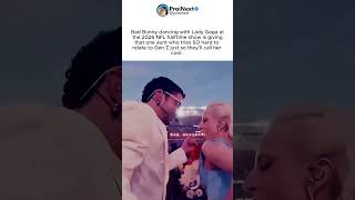 Full Bad Bunny Really Danced Like He Wanted Lady Gaga to Think He Was One of the Kids #badbunny #ladygaga Update