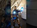 Real Life Iron Man Suit 💀 | #shorts #marvel #ironman